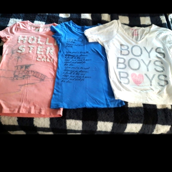 Hollister Tops - Bundle of 3 name brand shirts tops